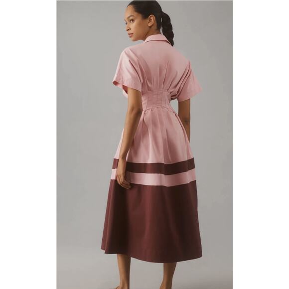 NWT The Tobie Shirt Dress by Exquise Anthropologie - Picture 2 of 6